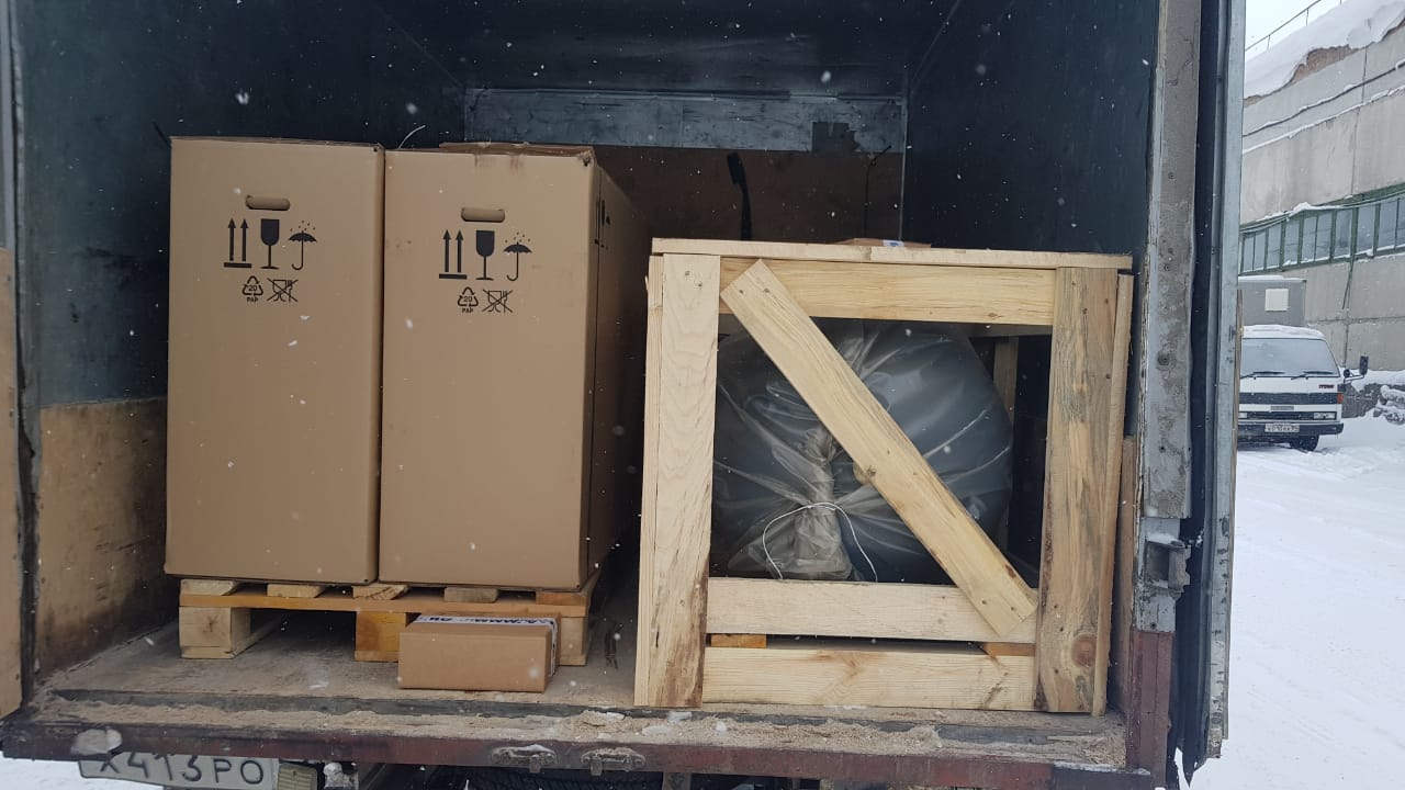 Отгрузка оборудования Ремеза клиентам