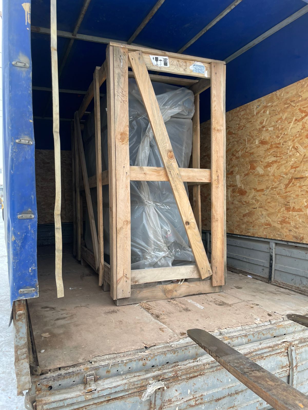 Отгрузка винтового компрессора Zammer SKTG7,5-8-500/O в г. Самара