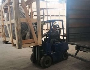 Отгрузка компрессора Remeza СБ4/Ф-500.LB75 дилеру в г.Воронеж