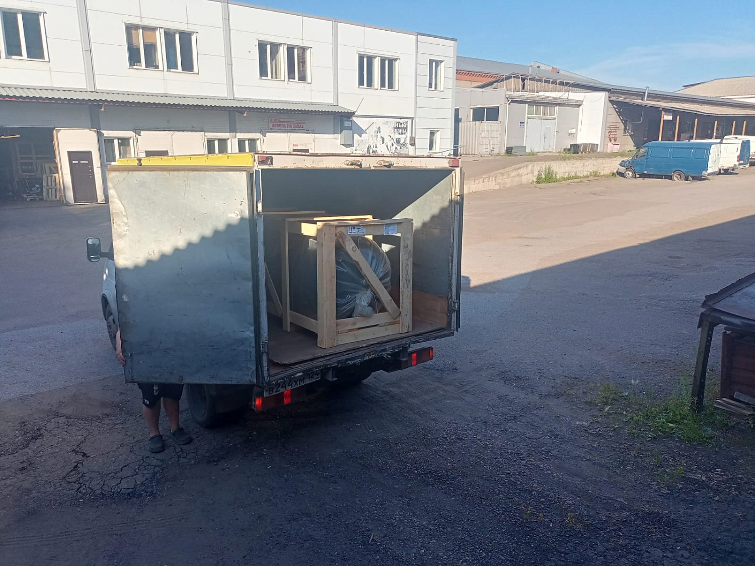 Отгрузка ресивера Remeza РВ 900.10.11 в г. Красноярск